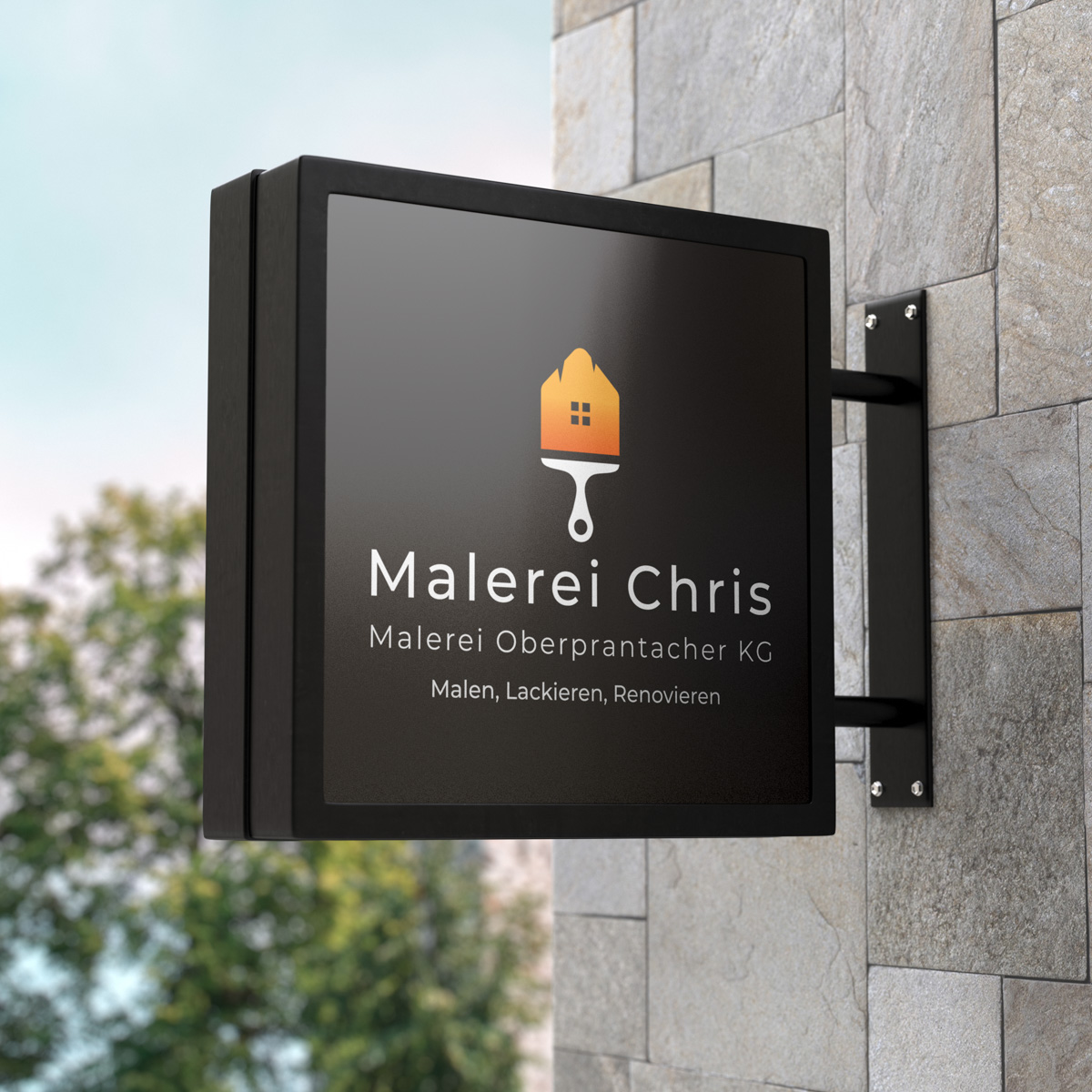 Logodesign, Visitenkarten Design - Handwerker-2